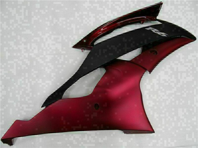 Rot Schwarz 08-16 Yamaha YZF R6 Motorrad Vollverkleidung Rot Schwarz 08-16 Yamaha YZF R6 Motorrad Vollverkleidung
