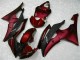 Rot Schwarz 08-16 Yamaha YZF R6 Motorrad Vollverkleidung Rot Schwarz 08-16 Yamaha YZF R6 Motorrad Vollverkleidung