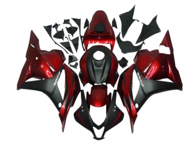 Rot Schwarz 09-12 Honda CBR600RR Motorrad Verkleidungen