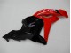 Rot Schwarz 09-12 Honda CBR600RR Motorrad Vollverkleidung Rot Schwarz 09-12 Honda CBR600RR Motorrad Vollverkleidung