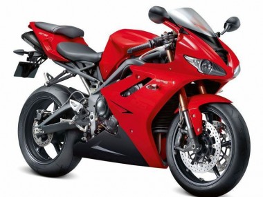 Rot Schwarz 09-12 Triumph Daytona 675 Triple Motorrad Verkleidung