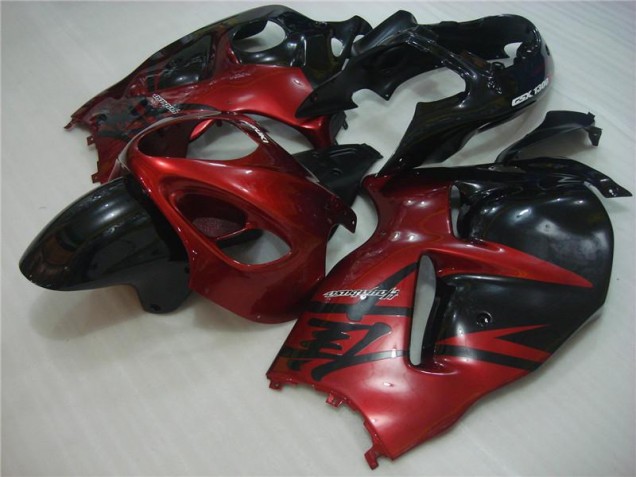 Rot Schwarz 96-07 Suzuki GSXR 1300 Hayabusa Motorrad Verkleidungen Rot Schwarz 96-07 Suzuki GSXR 1300 Hayabusa Motorrad Verkleidungen
