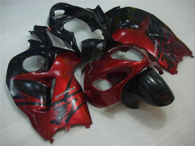 Rot Schwarz 96-07 Suzuki GSXR 1300 Hayabusa Motorrad Verkleidungen Rot Schwarz 96-07 Suzuki GSXR 1300 Hayabusa Motorrad Verkleidungen