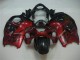 Rot Schwarz 96-07 Suzuki GSXR 1300 Hayabusa Motorrad Verkleidungen Rot Schwarz 96-07 Suzuki GSXR 1300 Hayabusa Motorrad Verkleidungen