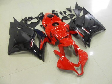 Rot Schwarz OEM Stil 09-12 Honda CBR600RR Motorrad Verkleidung