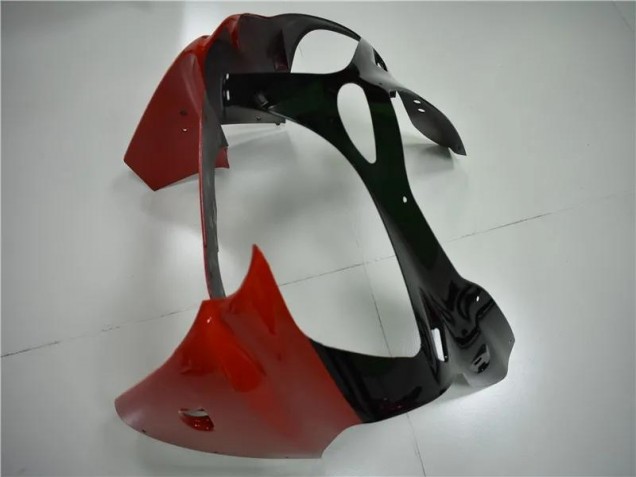 Rot Schwarz Weiß 00-02 Kawasaki ZX6R Motorrad Verkleidung Rot Schwarz Weiß 00-02 Kawasaki ZX6R Motorrad Verkleidung