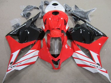 Rot Schwarz Weiß 09-12 Honda CBR600RR Motorrad Verkleidung