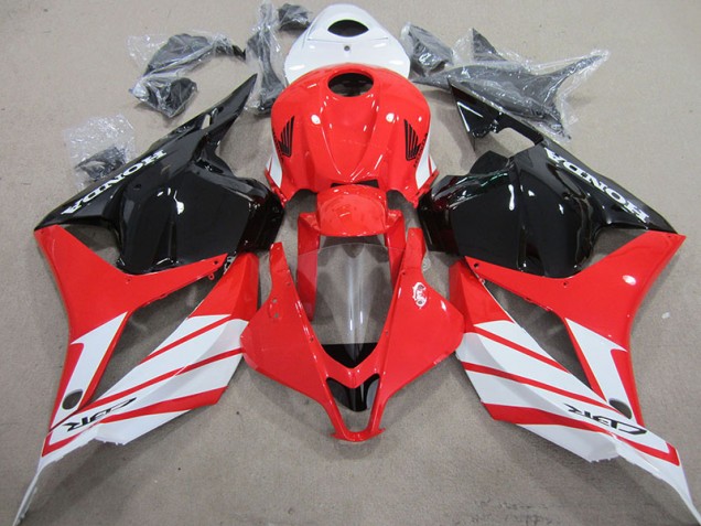 Rot Schwarz Weiß 09-12 Honda CBR600RR Motorrad Verkleidung Rot Schwarz Weiß 09-12 Honda CBR600RR Motorrad Verkleidung