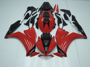 Rot Schwarz ohne Aufkleber 12-16 Honda CBR1000RR Motorrad Verkleidung