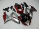 Rot Silber 06-07 Suzuki GSXR 600/750 Motorrad Verkleidung Rot Silber 06-07 Suzuki GSXR 600/750 Motorrad Verkleidung