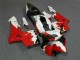 Rot Weiß 03-04 Honda CBR600RR Motorrad Verkleidung Rot Weiß 03-04 Honda CBR600RR Motorrad Verkleidung