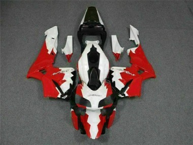 Rot Weiß 03-04 Honda CBR600RR Motorrad Verkleidung