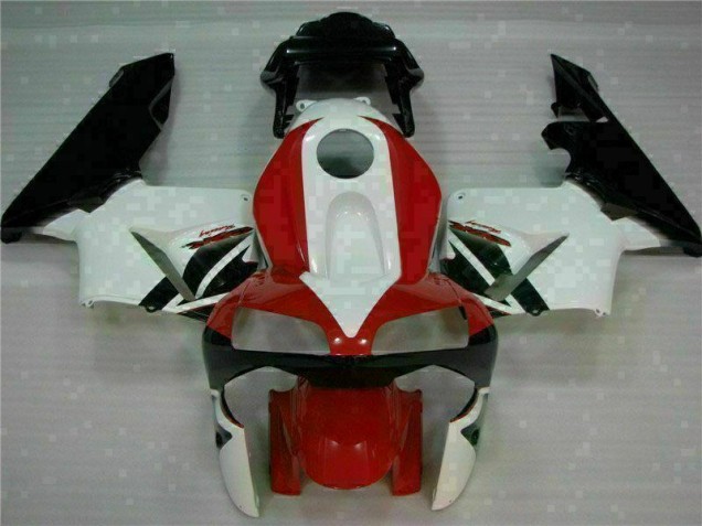 Rot Weiß 03-04 Honda CBR600RR Motorrad Verkleidungen Rot Weiß 03-04 Honda CBR600RR Motorrad Verkleidungen