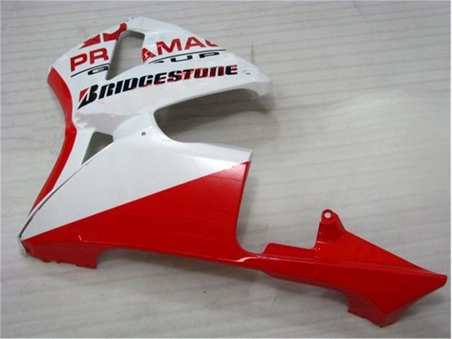 Rot Weiß 05-06 Honda CBR600RR Motorrad Verkleidung Komplett Sets Rot Weiß 05-06 Honda CBR600RR Motorrad Verkleidung Komplett Sets