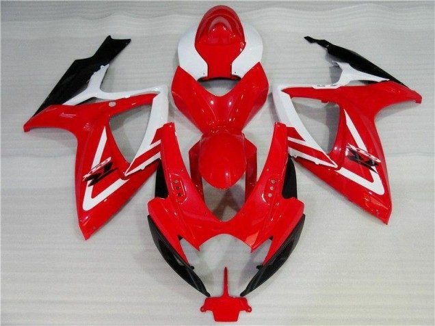 Rot Weiß 06-07 Suzuki GSXR 600/750 Motorrad Verkleidung Rot Weiß 06-07 Suzuki GSXR 600/750 Motorrad Verkleidung