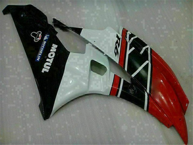 Rot Weiß 06-07 Yamaha YZF R6 Motor Verkleidungen Rot Weiß 06-07 Yamaha YZF R6 Motor Verkleidungen