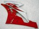 Rot Weiß 06-07 Yamaha YZF R6 Motorrad Verkleidung Rot Weiß 06-07 Yamaha YZF R6 Motorrad Verkleidung