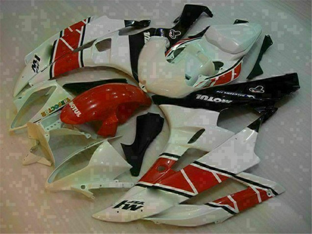 Rot Weiß 06-07 Yamaha YZF R6 Motorrad Verkleidungen Rot Weiß 06-07 Yamaha YZF R6 Motorrad Verkleidungen