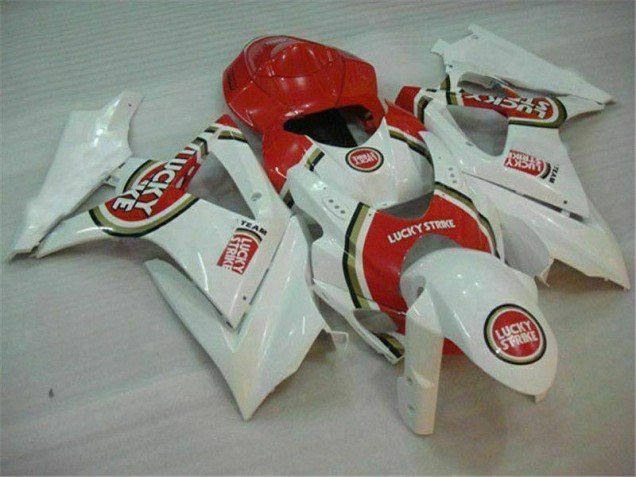 Rot Weiß 07-08 Suzuki GSXR 1000 Motorrad Verkleidung Rot Weiß 07-08 Suzuki GSXR 1000 Motorrad Verkleidung
