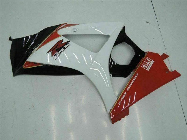 Rot Weiß 07-08 Suzuki GSXR 1000 Motorrad Verkleidungen Rot Weiß 07-08 Suzuki GSXR 1000 Motorrad Verkleidungen