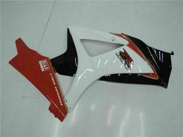 Rot Weiß 07-08 Suzuki GSXR 1000 Motorrad Verkleidungen Rot Weiß 07-08 Suzuki GSXR 1000 Motorrad Verkleidungen