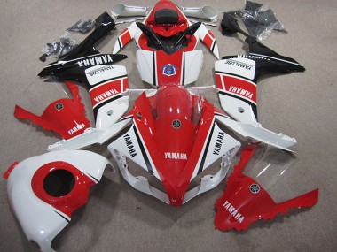 Rot Weiß 07-08 Yamaha YZF R1 Motorrad Verkleidung