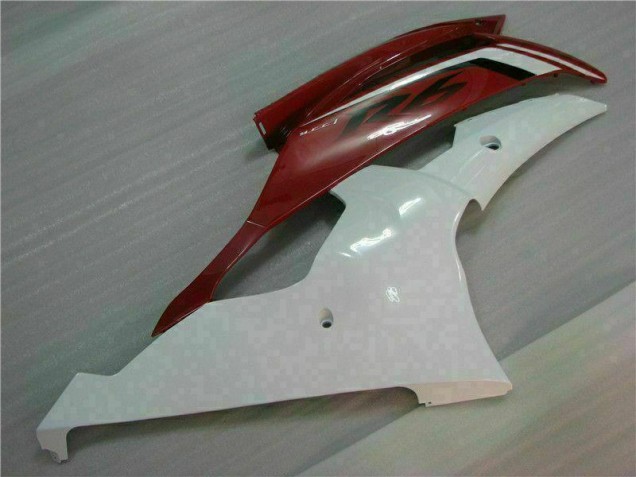 Rot Weiß 08-16 Yamaha YZF R6 Motorrad Verkleidung Rot Weiß 08-16 Yamaha YZF R6 Motorrad Verkleidung