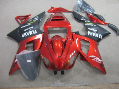 Rot Weiß 09-11 Yamaha YZF R1 Motorrad Verkleidung