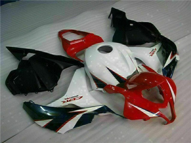 Rot Weiß 09-12 Honda CBR600RR Motorrad Verkleidung Rot Weiß 09-12 Honda CBR600RR Motorrad Verkleidung