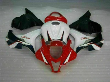 Rot Weiß 09-12 Honda CBR600RR Motorrad Verkleidung