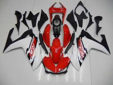 Rot Weiß 15-22 Yamaha YZF R3 Motorrad Verkleidung
