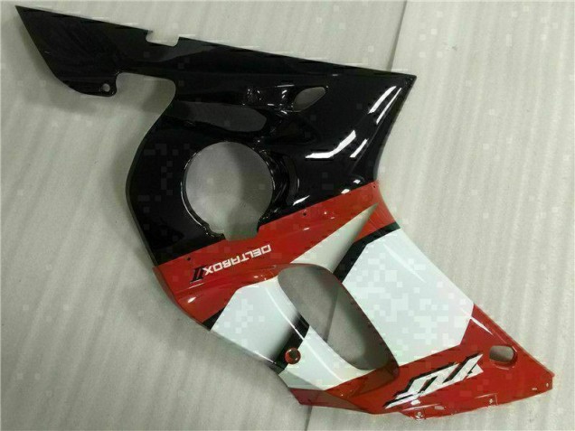 Rot Weiß 98-02 Yamaha YZF R6 Motorrad Verkleidung Rot Weiß 98-02 Yamaha YZF R6 Motorrad Verkleidung