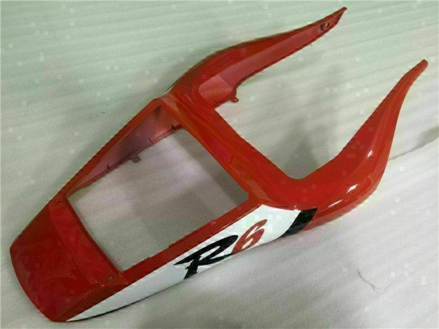 Rot Weiß 98-02 Yamaha YZF R6 Motorrad Verkleidung Rot Weiß 98-02 Yamaha YZF R6 Motorrad Verkleidung