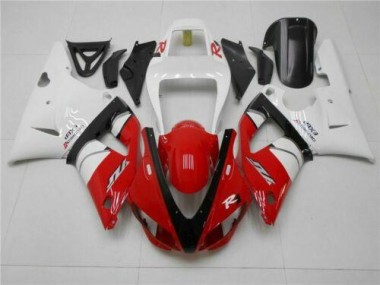 Rot Weiß 98-99 Yamaha YZF R1 Motorrad Verkleidungen