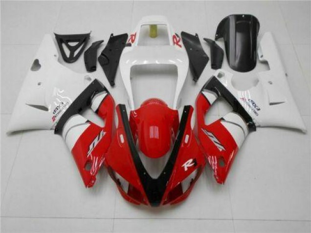 Rot Weiß 98-99 Yamaha YZF R1 Motorrad Verkleidungen Rot Weiß 98-99 Yamaha YZF R1 Motorrad Verkleidungen