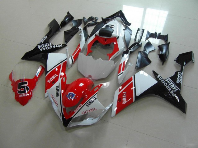 Rot Weiß Aufkleber 07-08 Yamaha YZF R1 Motorrad Verkleidung Rot Weiß Aufkleber 07-08 Yamaha YZF R1 Motorrad Verkleidung