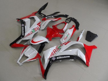 Rot Weiß Rapid 11-15 Kawasaki ZX10R Motorrad Verkleidung
