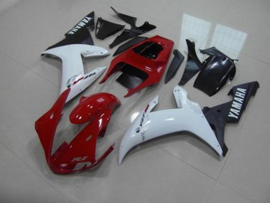Rot Weiß Schwarz 02-03 Yamaha YZF R1 Motorrad Verkleidung