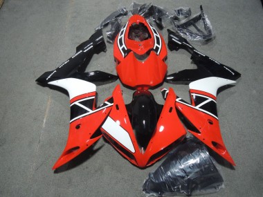 Rot Weiß Schwarz 04-06 Yamaha YZF R1 Motorrad Verkleidungen