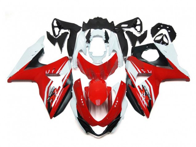 Rot Weiß Schwarz 09-16 Suzuki GSXR 1000 Motorrad Verkleidung Rot Weiß Schwarz 09-16 Suzuki GSXR 1000 Motorrad Verkleidung