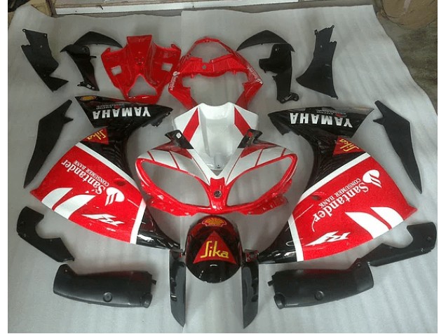 Rot Weiß Und Schwarz Grafik 12-14 Yamaha YZF R1 Motorrad Verkleidung Rot Weiß Und Schwarz Grafik 12-14 Yamaha YZF R1 Motorrad Verkleidung