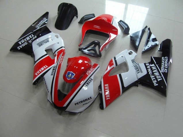Rot Weiß Yamalube Rennen 00-01 Yamaha YZF R1 Motorrad Verkleidung Rot Weiß Yamalube Rennen 00-01 Yamaha YZF R1 Motorrad Verkleidung