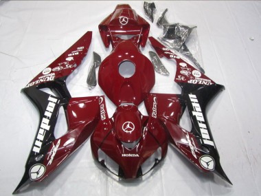 Rot Yates 06-07 Honda CBR1000RR Motorrad Verkleidung