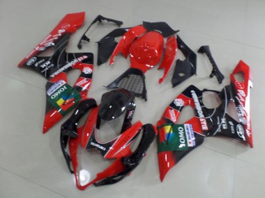 Rot Yoshimura 05-06 Suzuki GSXR 1000 Motorrad Verkleidung