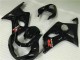 Schwarz 00-02 Suzuki GSXR 1000 Motorrad Verkleidung Schwarz 00-02 Suzuki GSXR 1000 Motorrad Verkleidung
