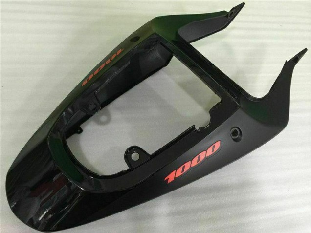 Schwarz 00-02 Suzuki GSXR 1000 Motorrad Verkleidung Schwarz 00-02 Suzuki GSXR 1000 Motorrad Verkleidung