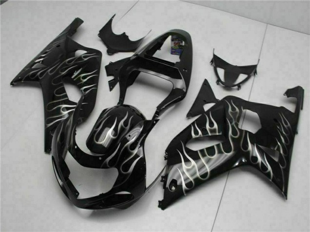 Schwarz 01-03 Suzuki GSXR 600/750 Motorrad Verkleidung Schwarz 01-03 Suzuki GSXR 600/750 Motorrad Verkleidung