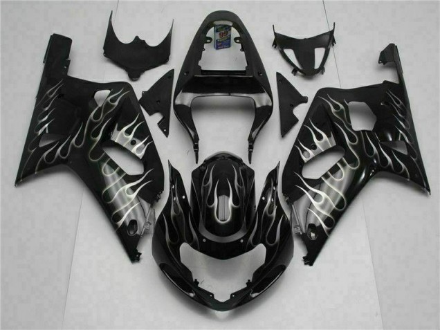 Schwarz 01-03 Suzuki GSXR 600/750 Motorrad Verkleidung Schwarz 01-03 Suzuki GSXR 600/750 Motorrad Verkleidung