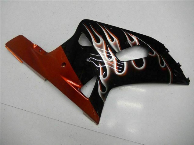 Schwarz 01-03 Suzuki GSXR 600/750 Motorrad Verkleidungen Schwarz 01-03 Suzuki GSXR 600/750 Motorrad Verkleidungen