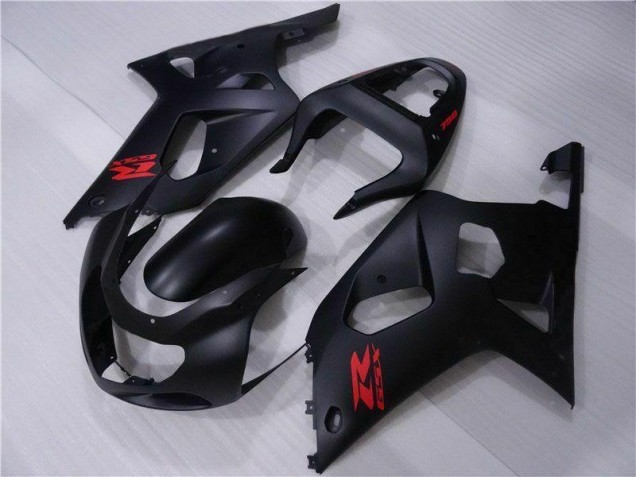 Schwarz 01-03 Suzuki GSXR 600/750 Motorrad Vollverkleidung Schwarz 01-03 Suzuki GSXR 600/750 Motorrad Vollverkleidung